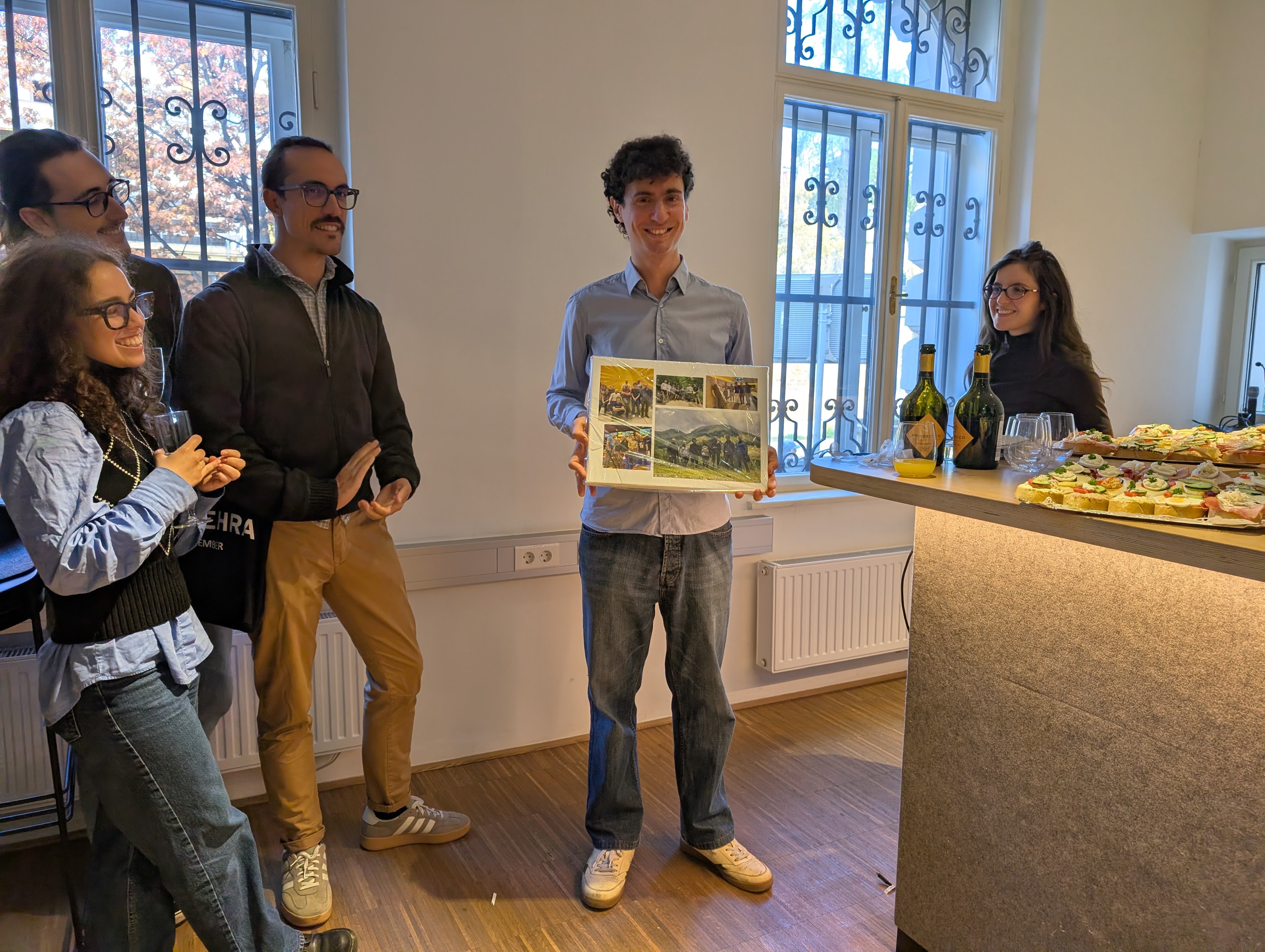 vitib receiving a picture of the outside work activities