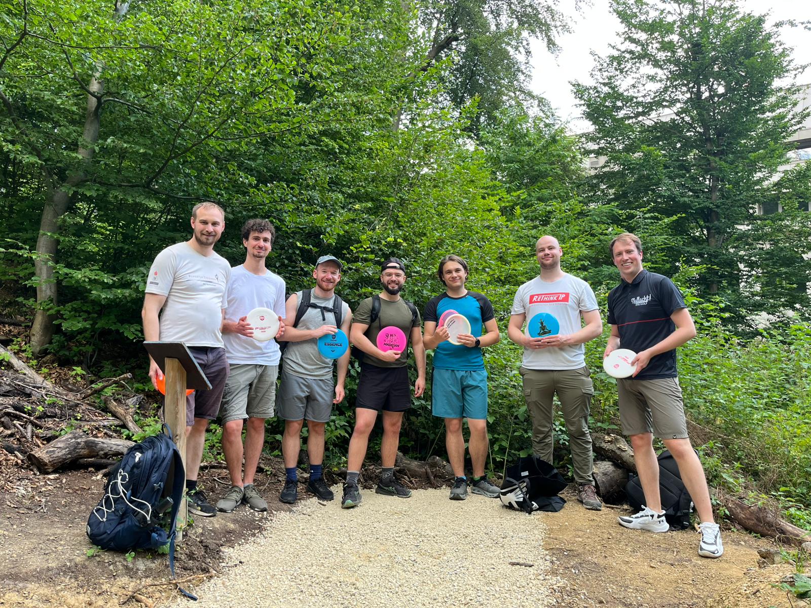 Disc Golf round at Rosenhain