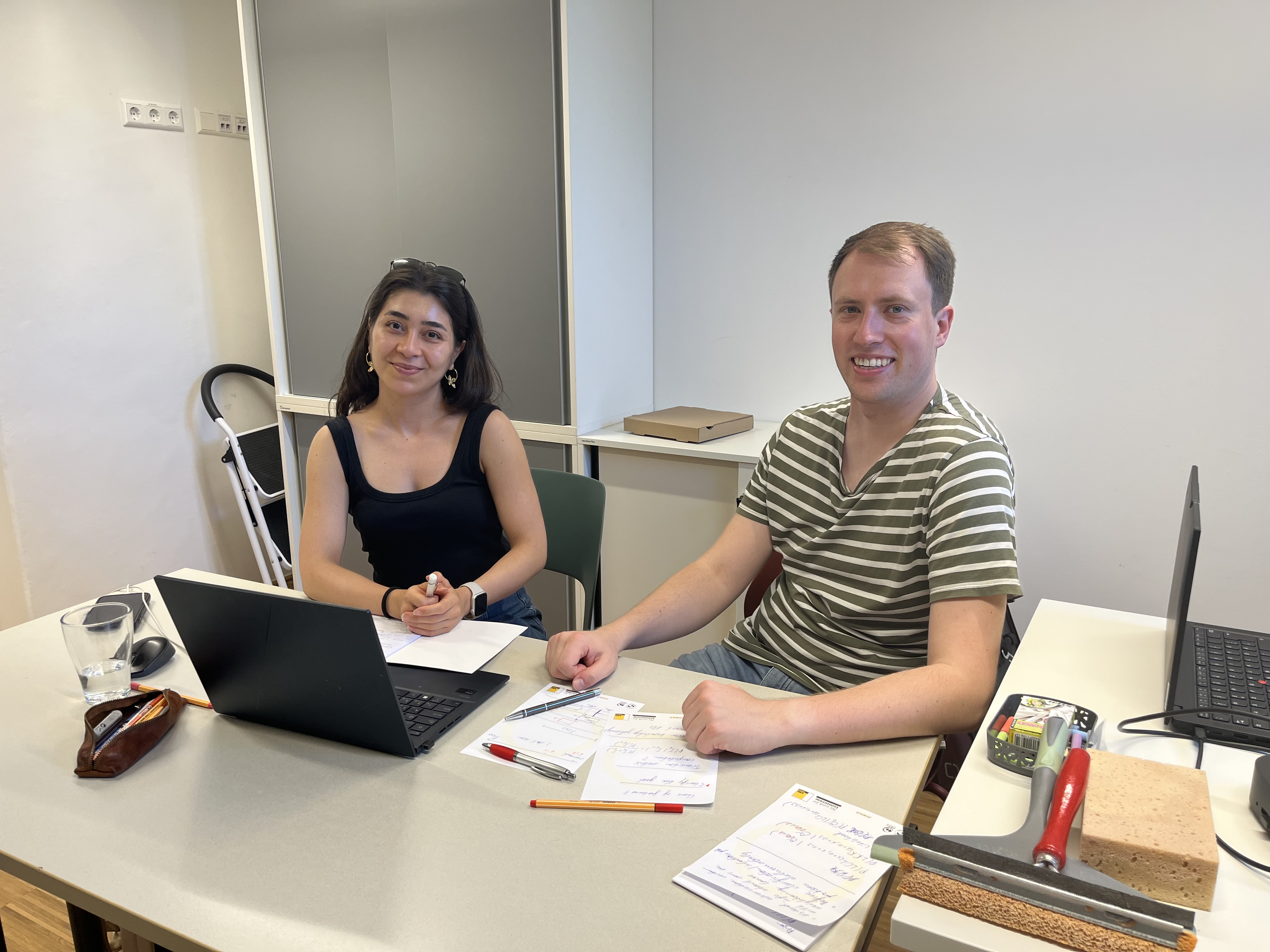 Dilara Kılınç visiting IDea_Lab