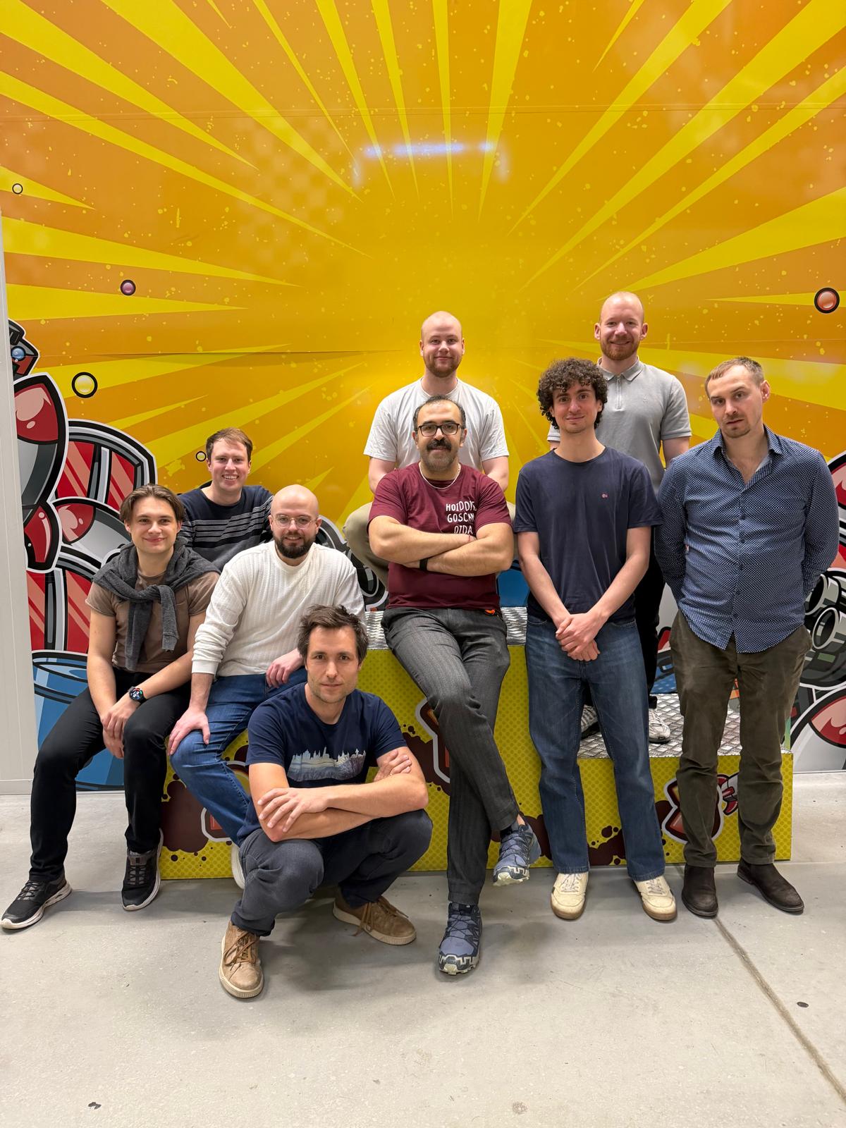 3D black light mini golf