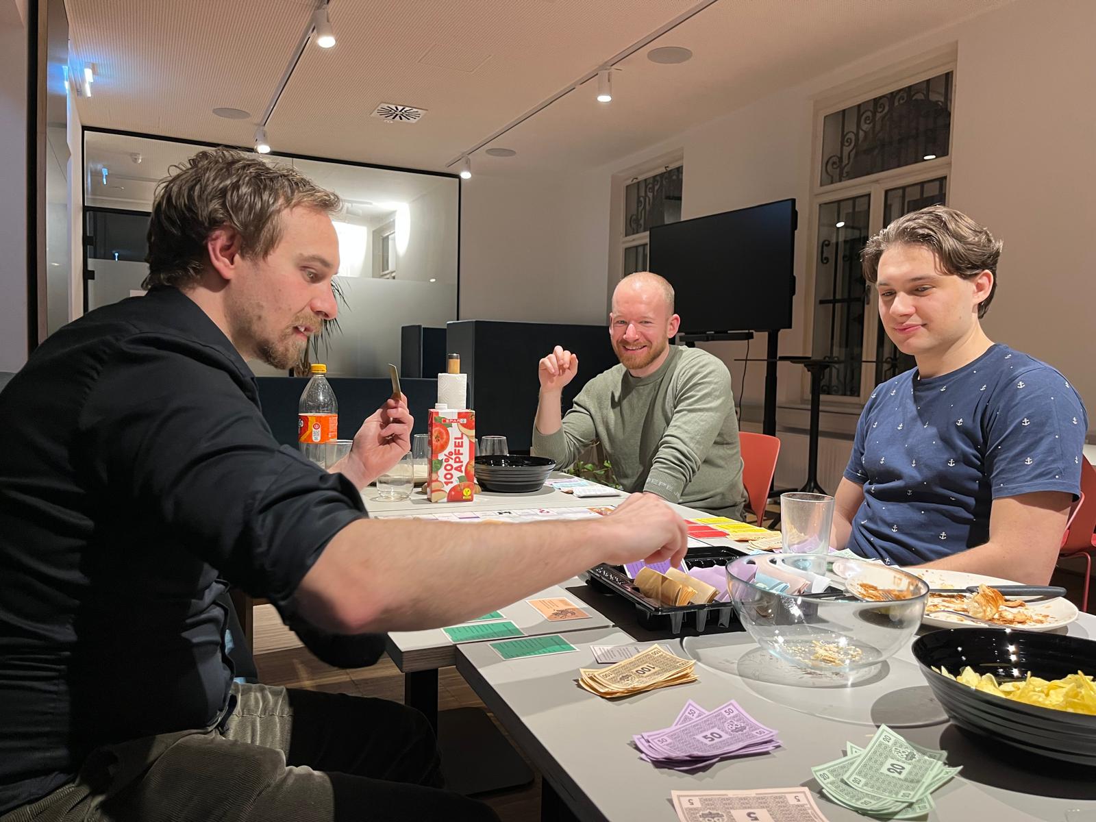 Monopoly gaming night