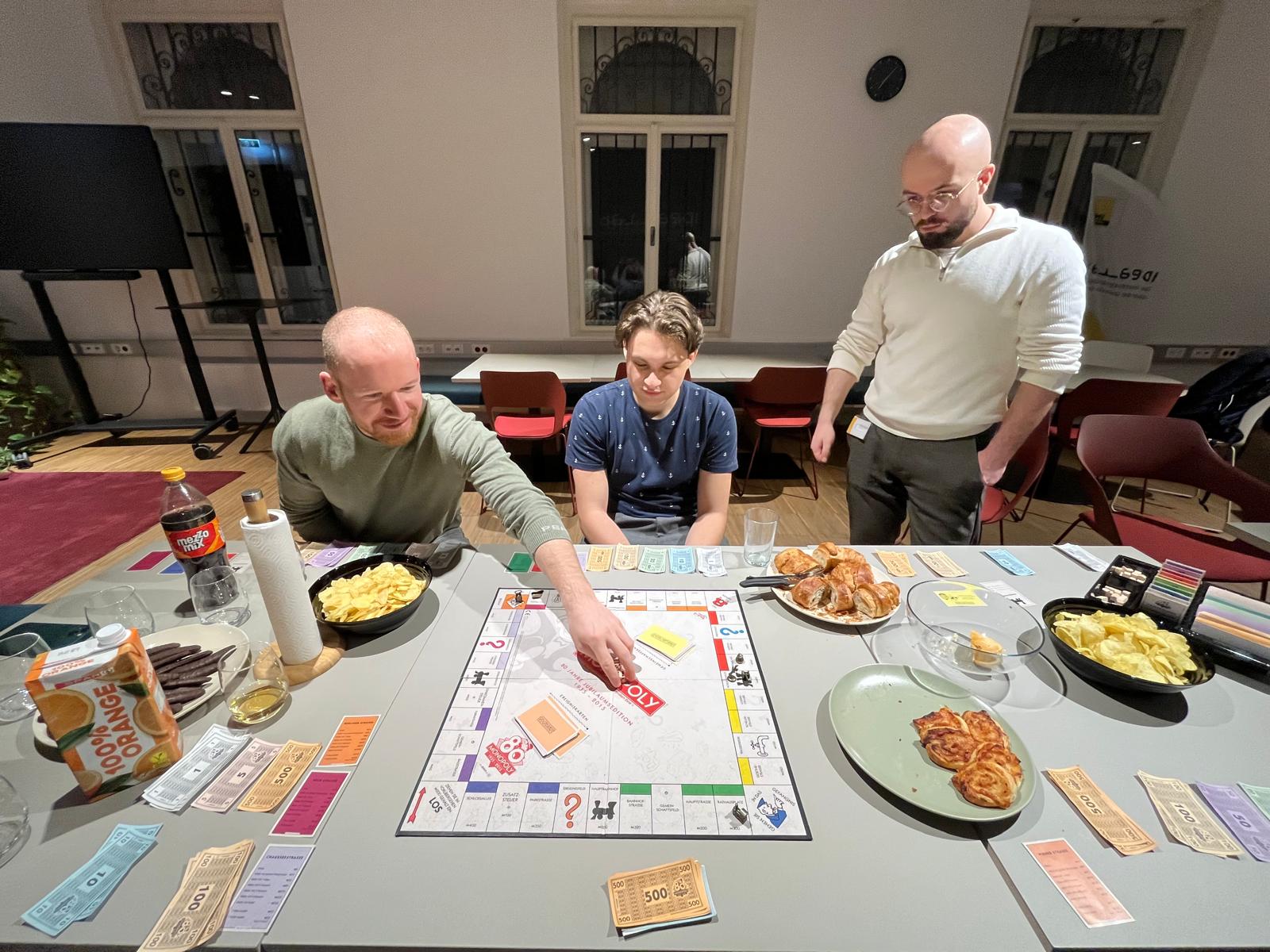 Monopoly gaming night